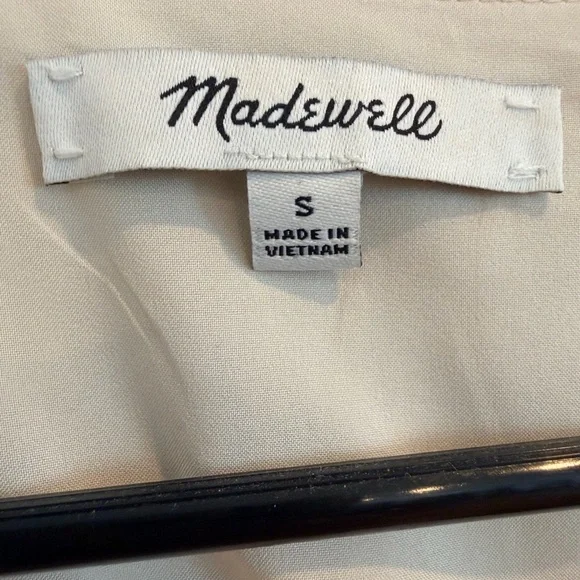 Madewell Cream Midi Dress - Picture 4 of 7